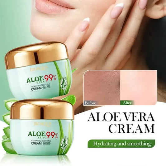 Crema Facial Reafirmante de Aloe Vera 99%