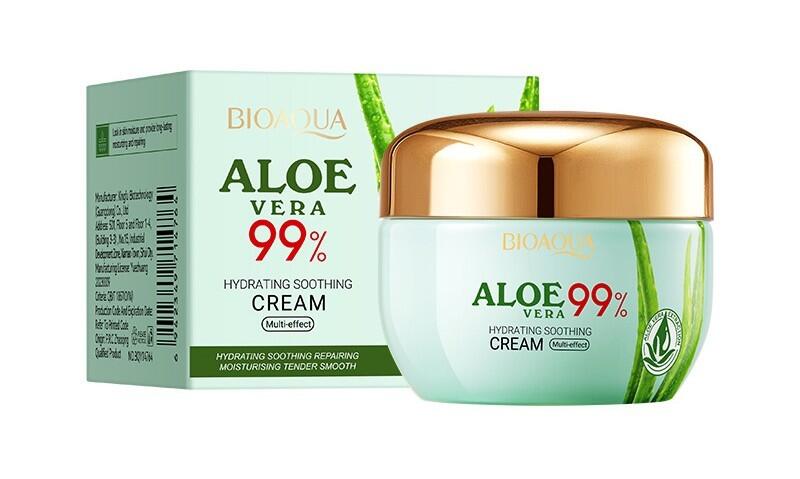 Crema Facial Reafirmante de Aloe Vera 99%